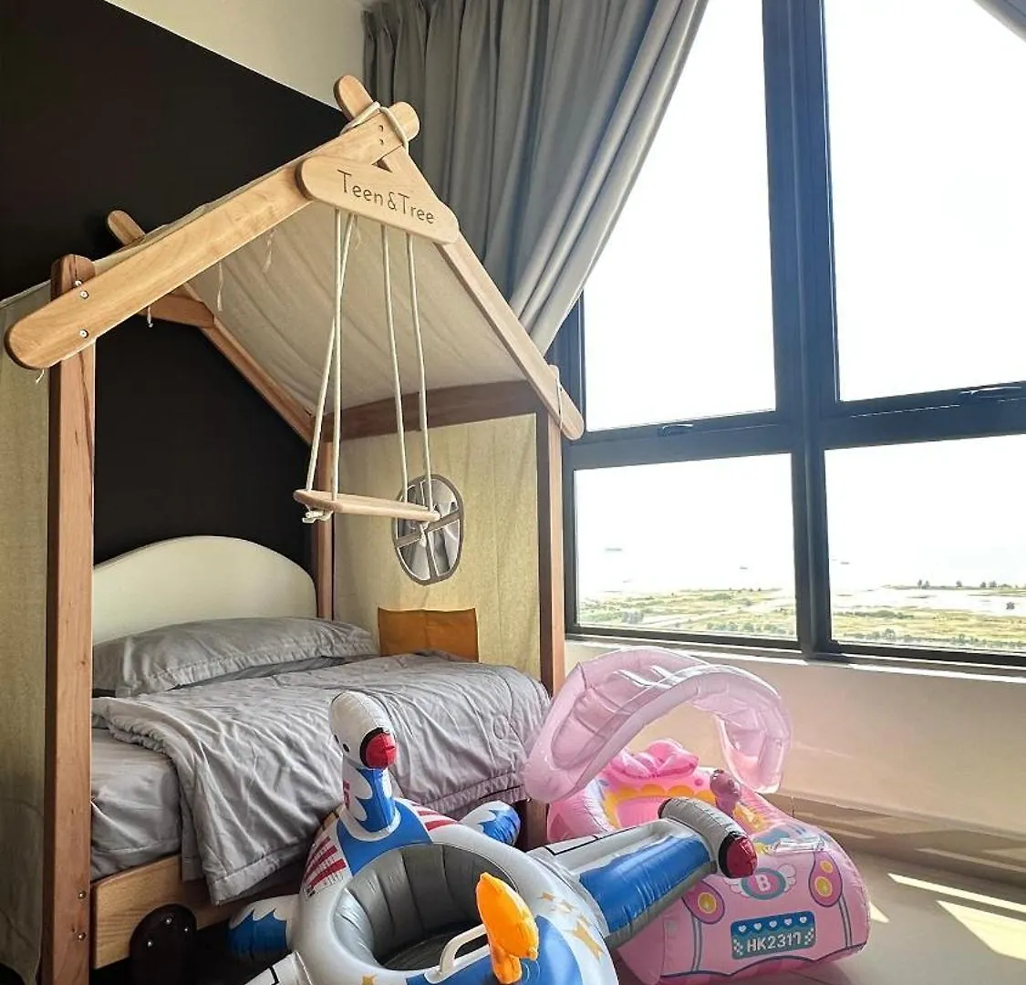 New L Seaview L Bali Residence L Kids Tent L 8 Pax L Water Theme Park L Netflix Tranquerah